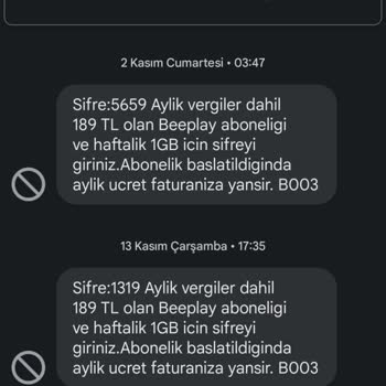 Vodafone Abonelik Ücreti Şoku
