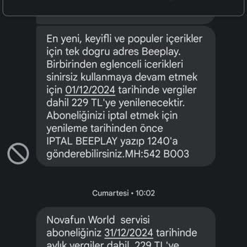 Vodafone Abonelik Ücreti Şoku
