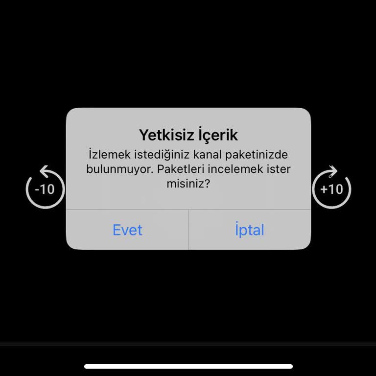Taahhüt Yenileme Sonrası Paket Sorunu