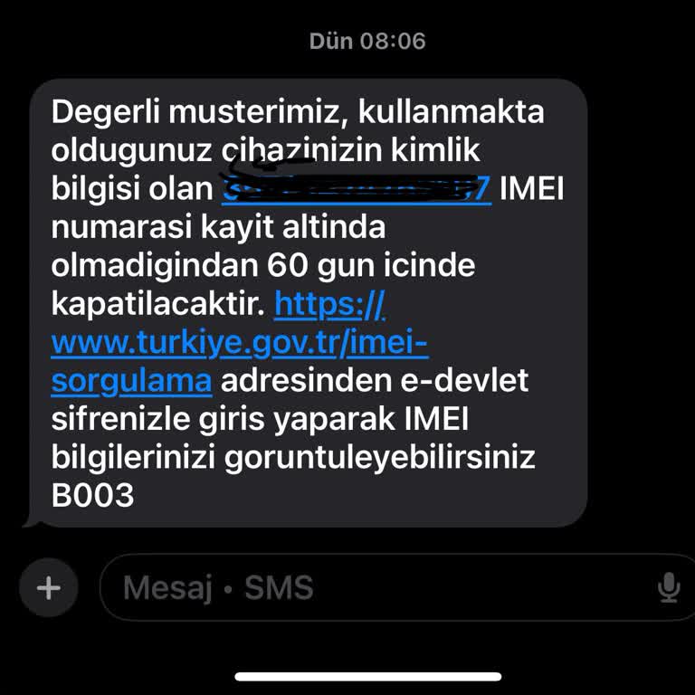 Yurt Dışı Cihaz Kullanım Süresi Sorunu