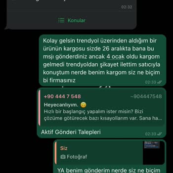 Teslim Edilmeyen Ürün Ve İade Sorunu
