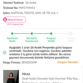 Teslim Edilmeyen Ürün Ve İade Sorunu