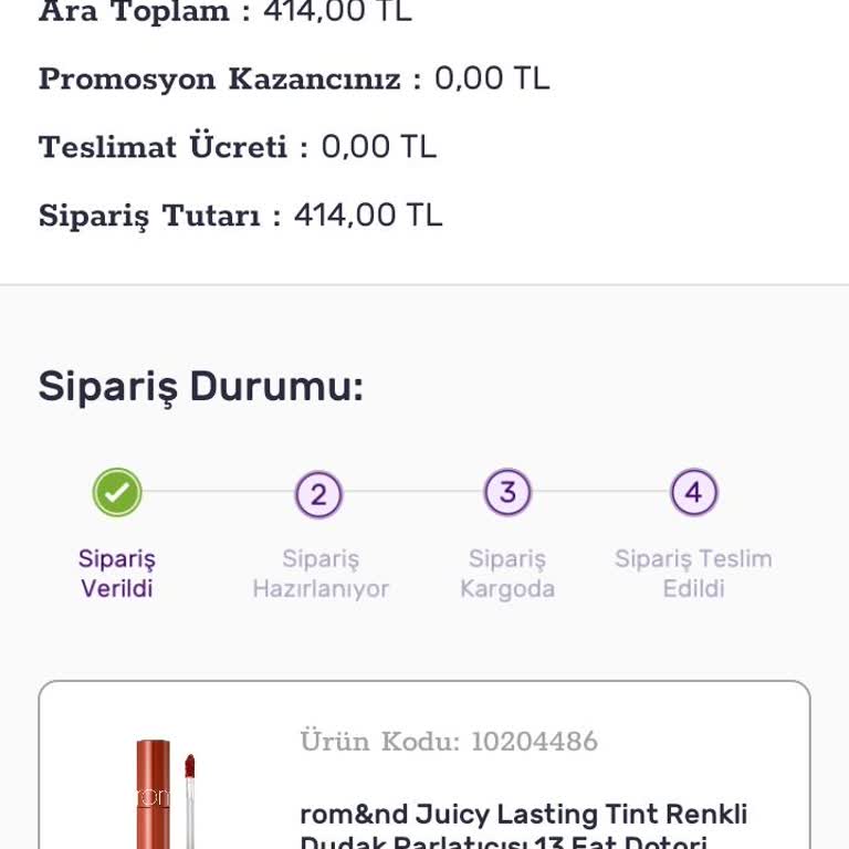 Sipariş Durumu Belirsizliği Ve İletişim Eksikliği