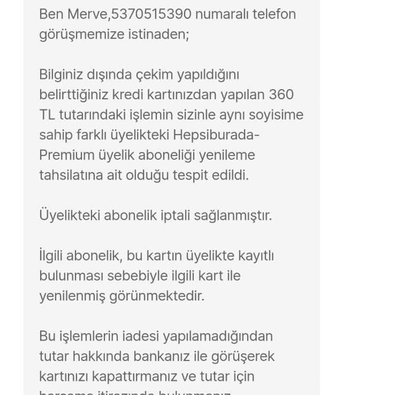 İzinsiz Premium Üyelik Ve Güvenlik Endişesi