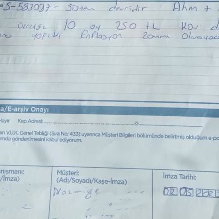 Kullanılmayan Güvenlik Sistemi İçin Haksız İcra Takibi