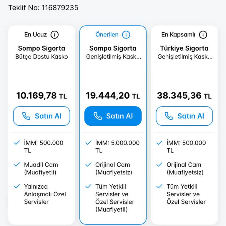 Sigortam.net'te Yanıltıcı Teklif Sorunu