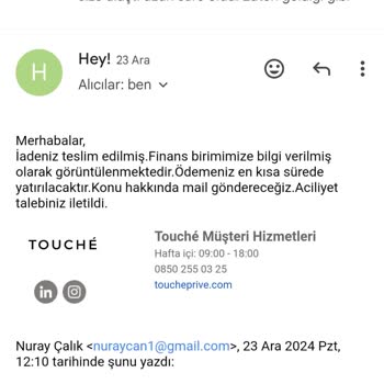 İade Bedeli Hakkında Sorun: Paramı Geri Alamıyorum