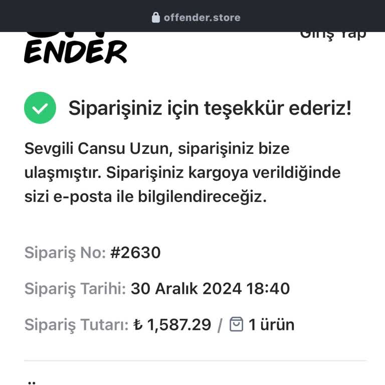 Sipariş Takibi Ve İletişim Sorunları