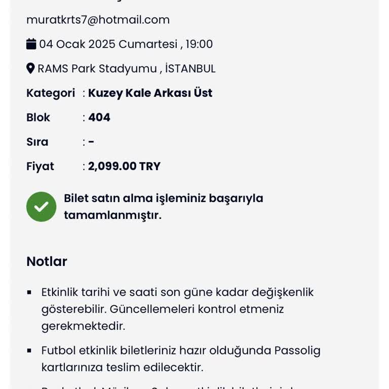 Bilet Transferi Sorunu Ve İletişim Eksikliği