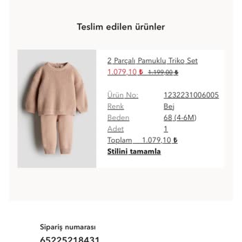 Yanlış Gönderilen Ürün Ve Yetersiz Müşteri Hizmeti