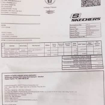 Skechers Ayakkabıda Hızlı Deformasyon Ve Yetersiz İnceleme
