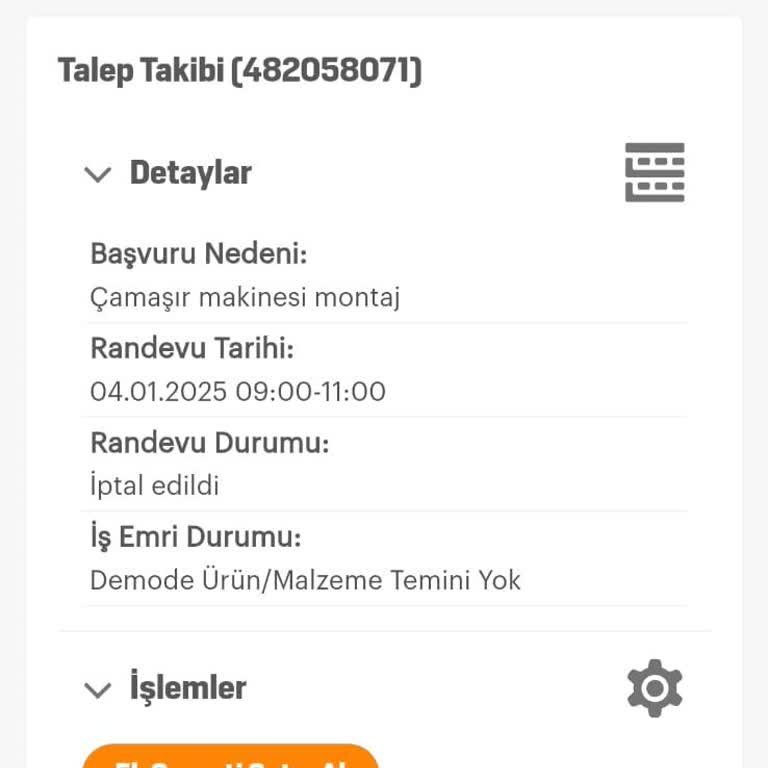 Yetkili Servis Randevusu Hayal Kırıklığı