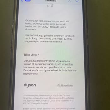 Dayson V8 Süpürge Şarj Sorunu Ve İlgisiz Destek