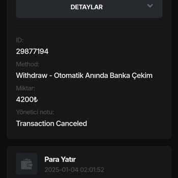 Karebet Çekim Taleplerinde Sürekli İptal Ve Para Kaybı!