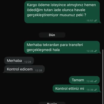 Yanlış Ürün Ve Geri Ödeme Sorunu
