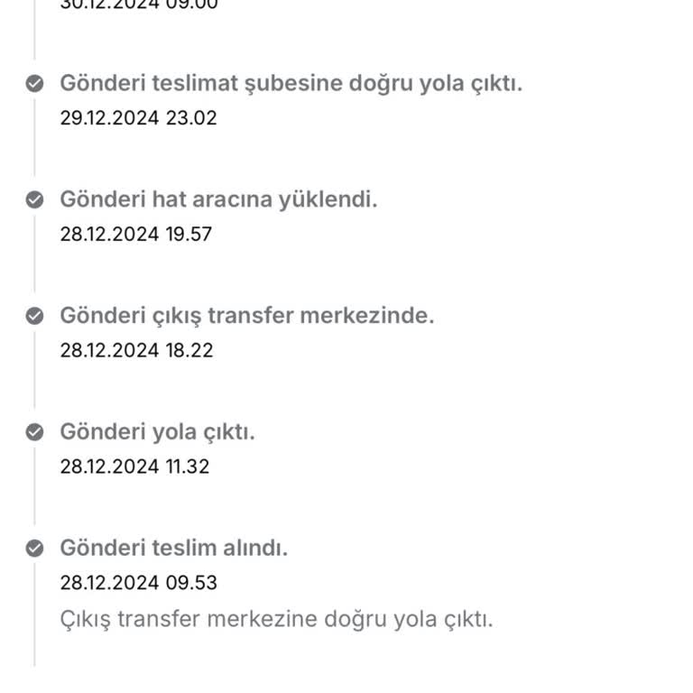 Kayıp Kargo Ve İletişim Sorunları