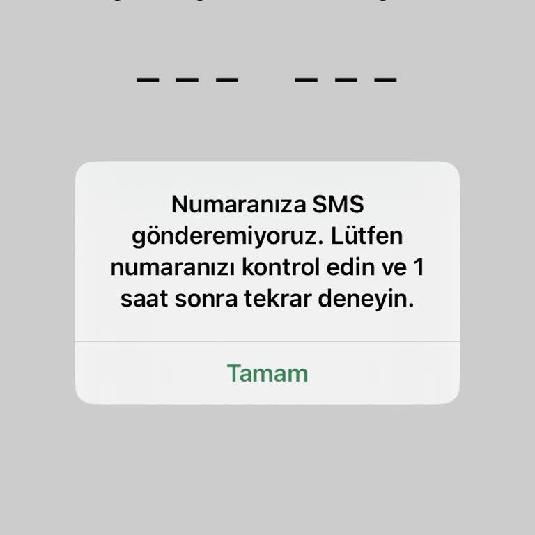 WhatsApp Onay Kodu Sorunu: Acil Çözüm Bekliyorum!