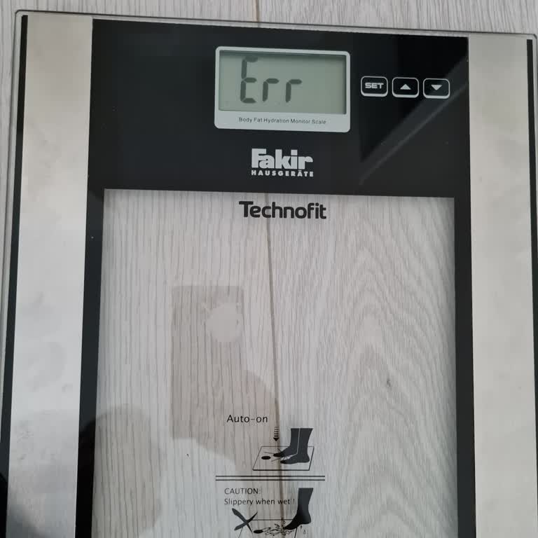 Fakir Cam Baskül Sürekli Hata Veriyor