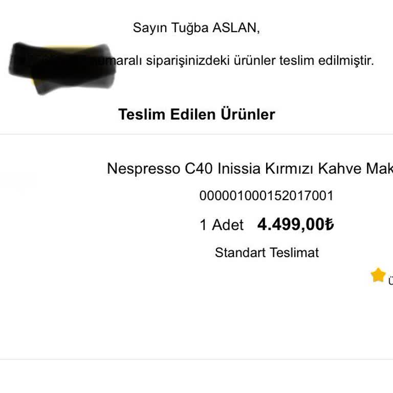 Karaca Ve Nespresso'dan Hayal Kırıklığı: Bozuk Ürün Ve Yanıltıcı Bilgiler