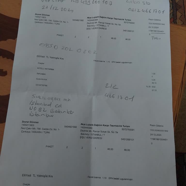 Yanlış Gelen Ürün Ve İletişim Sorunu