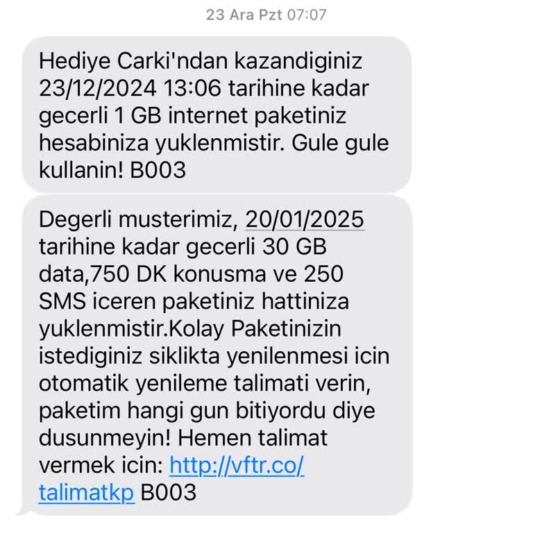 Faturasız Hattan Faturalı Hatta Geçiş ve Kullanım Hakları Sorunu