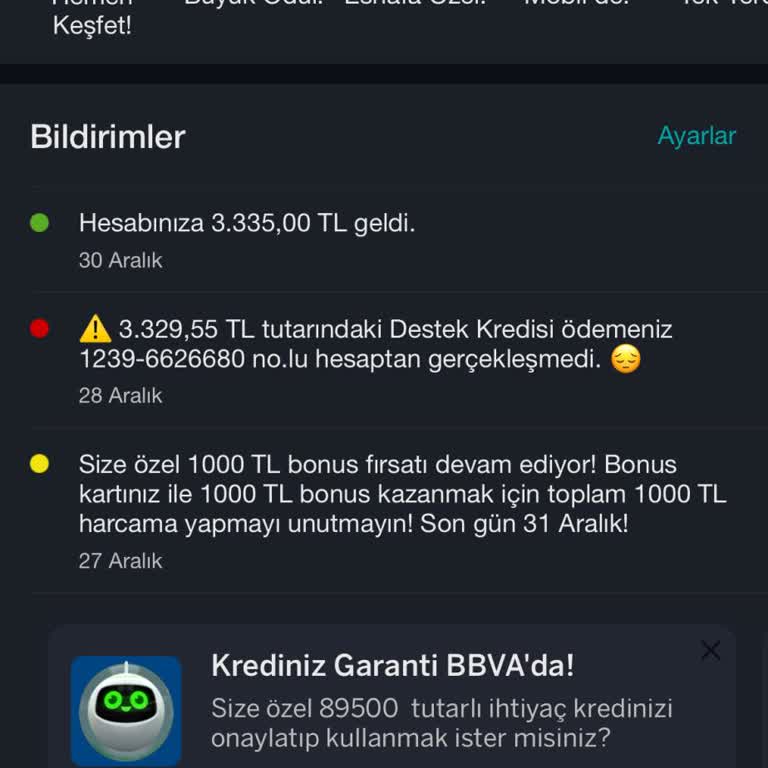 Bonus Kampanyası Mağduriyeti