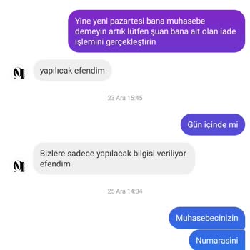 Eksik Ve Yanlış Ürün Gönderimi, İade Sorunları