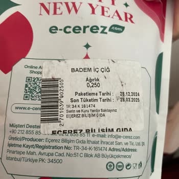 E-cerez Yanlış Ve Eksik Sipariş Gönderimi!