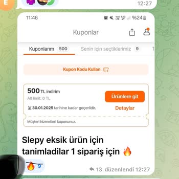 Yanlış Ürün Gönderimi Ve Kupon Mağduriyeti