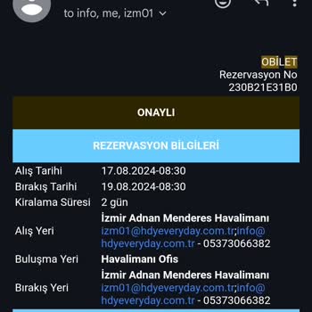 Havalimanında Araç Tesliminde Büyük Hayal Kırıklığı