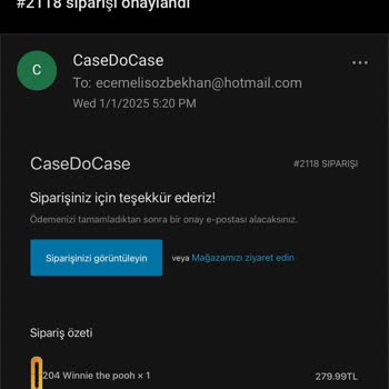 Casedocase İle İletişim Sorunu Ve Geciken Kargo