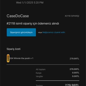 Casedocase İle İletişim Sorunu Ve Geciken Kargo