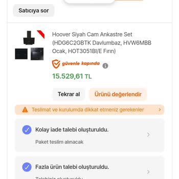 Hepsiburada İade Sürecinde Belirsizlik Ve İlgisizlik
