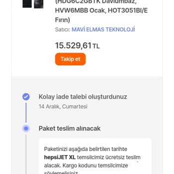 Hepsiburada İade Sürecinde Belirsizlik Ve İlgisizlik