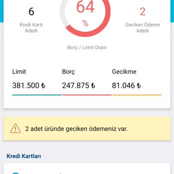 Ödemelere Rağmen Kredi Notu Düşüklüğü Sorunu