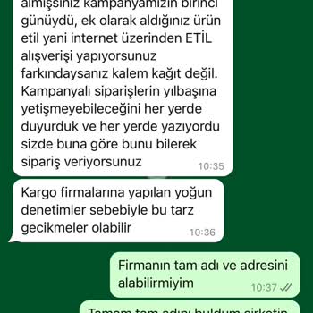 Teslim Edilmeyen Ürün Ve Müşteri Hizmetleri Sorunu
