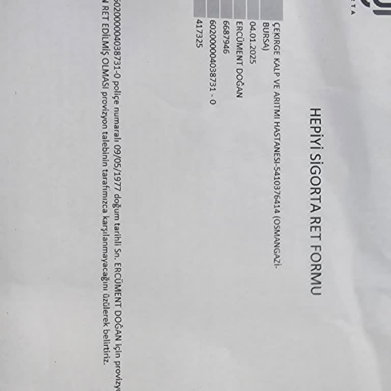 Sigorta Ödemesi Reddi Ve Yanıltıcı Bahaneler