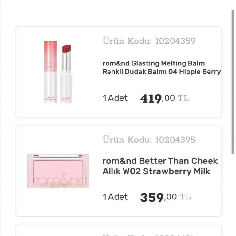 Yanlış Sipariş Ve İptal Talebi