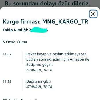 Amazon Teslimat Sorunu: Kayıp Paketler Ve İletişim Zorluğu!