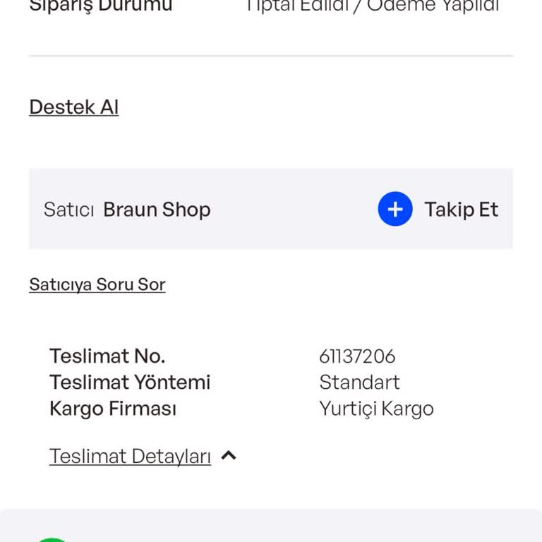 İzinsiz İptal Edilen Sipariş Ve Yanlış Fiyat İddiası