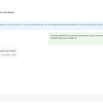 Çiçek Sepeti'nde Yanıltıcı Ürün Gönderimi