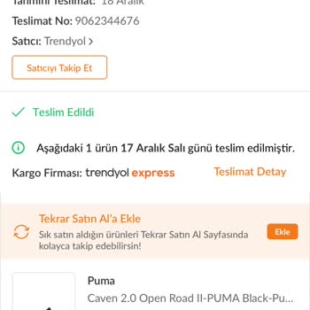 Trendyol Express İle İade Sorunu