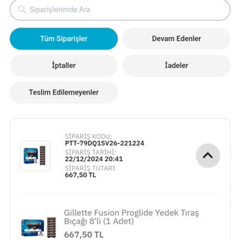 Pttavm Gillette Fusion 5 Tıraş Bıçağı Hayal Kırıklığı!