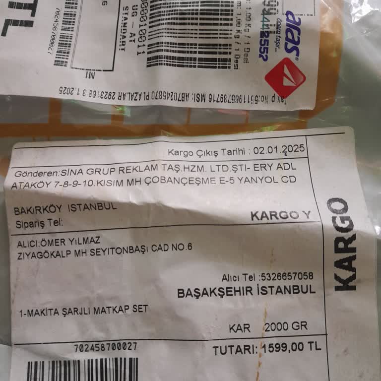 Yanlış Ürün Ve Eksik Malzeme Sorunu