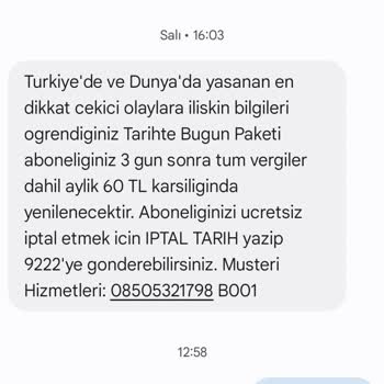 İzinsiz Üyelik Ve Hatalı Faturalandırma Sorunu