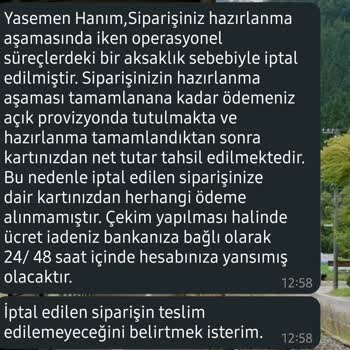 A101 Kapıda Uygulamasında İptal Edilen Sipariş Ve Geri Ödeme Sorunu