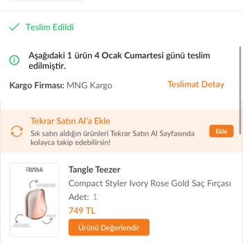 Yanlış Satıcıdan Gelen Ürün Ve Çözüm Üretemeyen Müşteri Hizmetleri