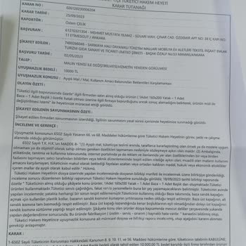 Üretim Hatalı Ürün Ve İletişimsizlik Sorunu