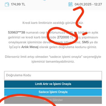 İş Bankası Kredi Kartı Limit Artışı Sorunu
