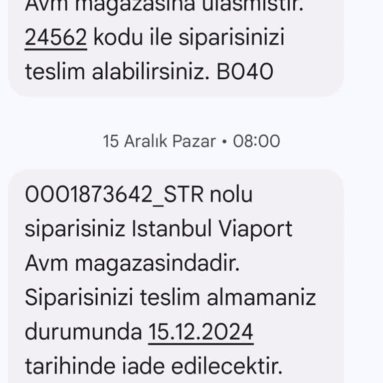 Çifte Sipariş Sorunu Ve İade Beklentisi